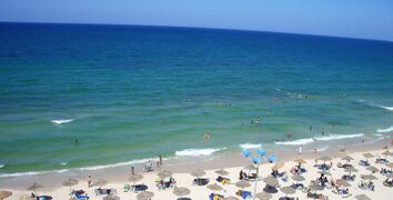Beach of Hammamet, Tunisia