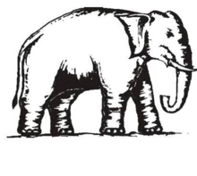 चित्र:Indian Election Symbol Elephant.png