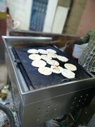 Frying Parotta