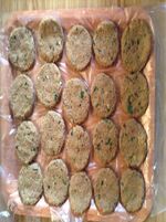 Shami kebab ready for frying