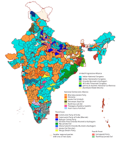 चित्र:Indische Parlamentswahlen 2009.svg